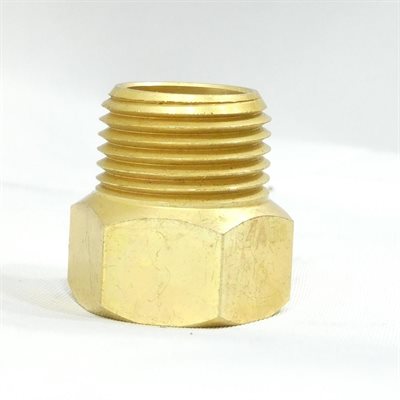 1 / 2"x 1-1 / 2" Hex Style Brass Head Extension (250) Box(25)