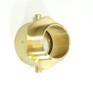 1-1 / 2" Adapter Brass Male NPT x Female NST Swivel Connection (20)Min.(1)