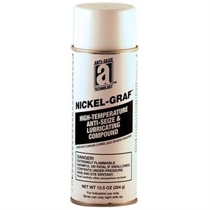 Anti-Seize Nickel-Graf 12.5oz Aerosol Nickel & Graphite 2600°F (12)Min.(1)