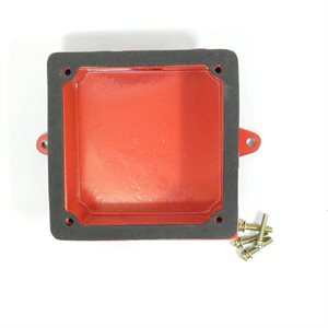Alarm Bell Back Box with Gasket And Screws (80) Min.(1)