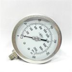Gauge Liquid Filled 4" 0-160psi Stainless Case (60) Min.(1)