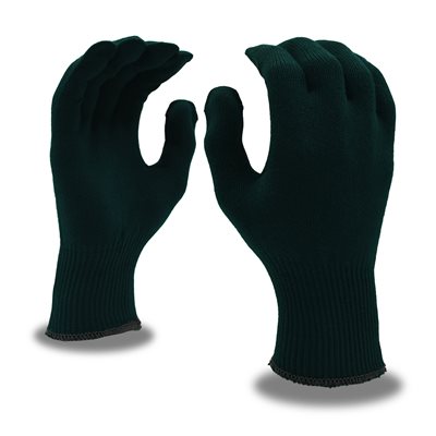 Winter Liner Gloves Acrylic Spandex Black (12) Min.(1)