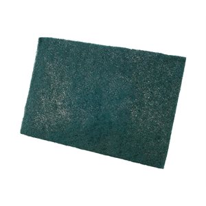 Non-Woven Pads Green Heavy Duty Cleaning 6"x 9" Premium (120) Min.(20)