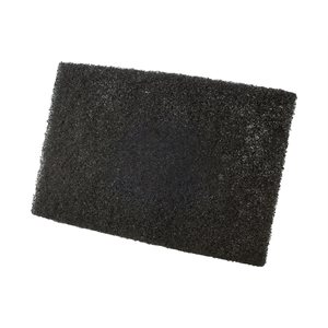 Non-Woven Pads Black Heavy Duty 6" x 9" Premium (60) Min.(60)