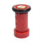 Hose Nozzle Red 1-1 / 2" NPSH Lexan Plastic Adjustable Fog (20) Min.(1)