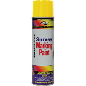 Yellow HiVis APWA Marking Paint Solvent Based (240) Min.(12)