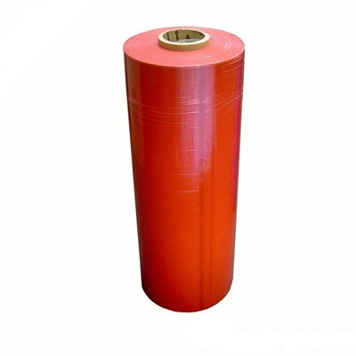 20" 80ga 5000' Red Tint Machine Pallet Wrap Cast 250% Film (1 Roll per Box)