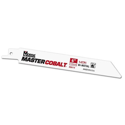 6" 10tpi Wood Master Cobalt Reciprocating Blade MK 50pk (3) Min.(1)