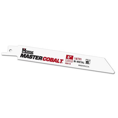 6" 18tpi Metal Master Cobalt Reciprocating Blade MK 50pk (3) Min.(1)