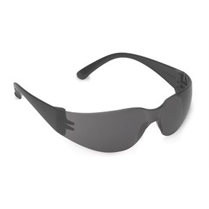 Safety Glasses Bulldog Gray Anti-Fog Black Frame (120) Min.(12)