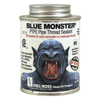 Blue Monster 16oz Brush Top Thread Sealant w / PTFE (12) Min.(1)