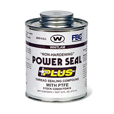 Power Seal Plus 5gal Pail Thread Sealant w / PTFE CPVC Approved (1)