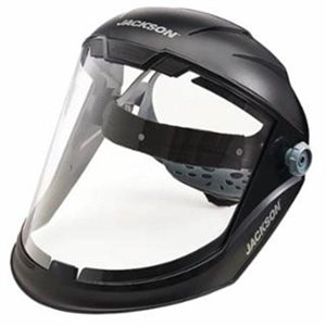Headgear MaxView Jackson Safety Slotted Hardhat Adapter Faceshield (8) Min. (1)