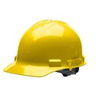 Cap Style Hard Hat Yellow with Ratchet 4-point Suspension (20) Min.(1)