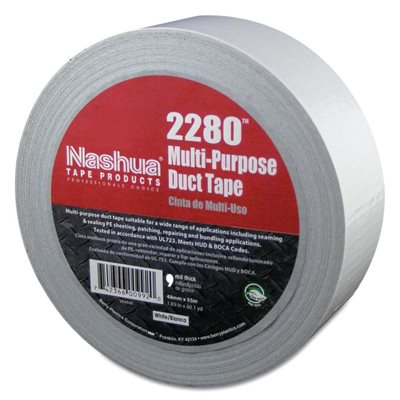 White 2"x 60yd 9mil Duct Tape Nashua 2280 (32) Min.(1)