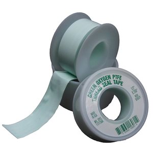 1 / 2" x 260" Green USA Oxygen Thread Seal Tape (144)