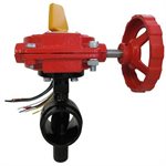 Butterfly 2-1 / 2" Grooved Valve w /  Supervisory switch UL Normally Open (1)