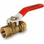 Push-Fit Ball Valve 1" Push x 1"FIP Full Port 200WOG UPC Approved Lead Free