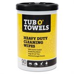 Tub O'Towels Wipes 90ct Hand Towels 10â€x12â€ Citrus Fragrance (6) Min. (1)